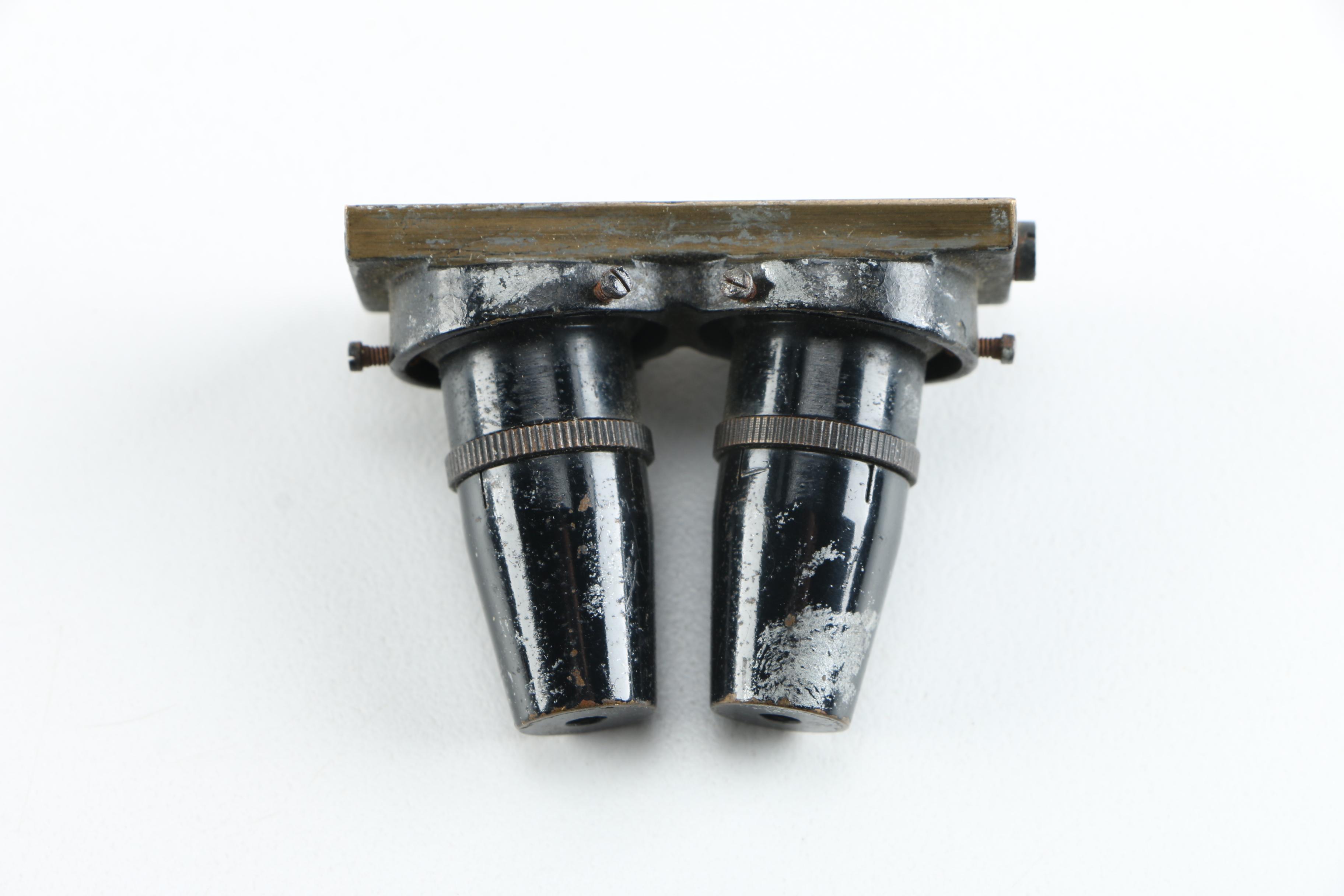 Early 20th Century Bausch & Lomb Microscope and Lenses