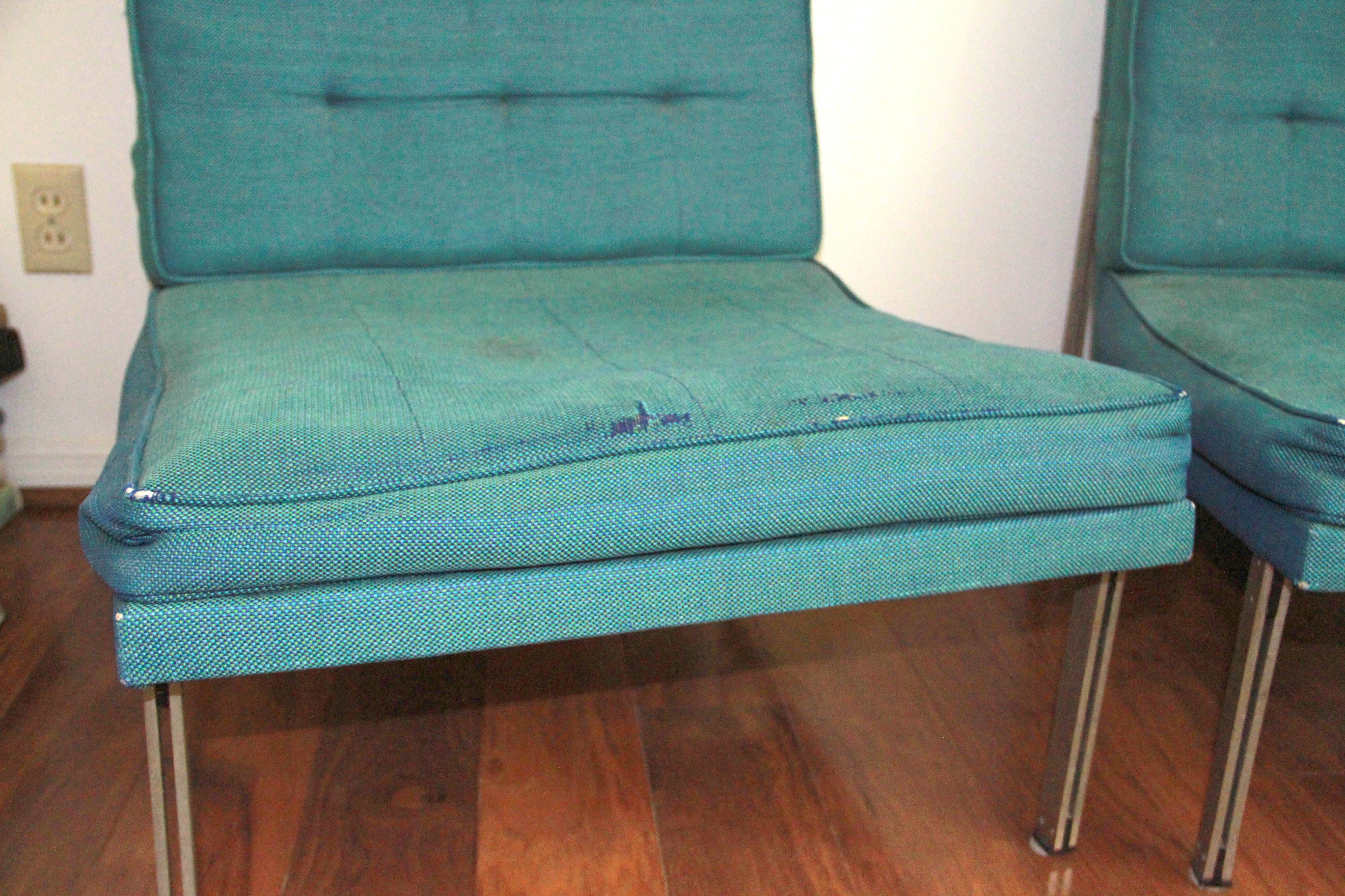 Mid Century Modern Parallel Bar Lounge Chairs