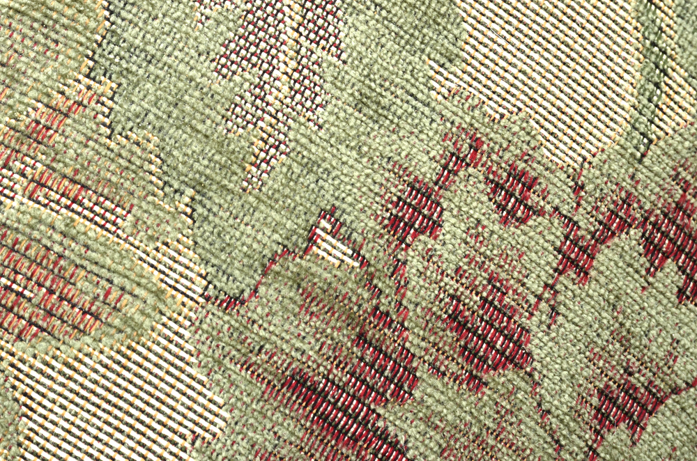 Green Floral Oversized Armchair