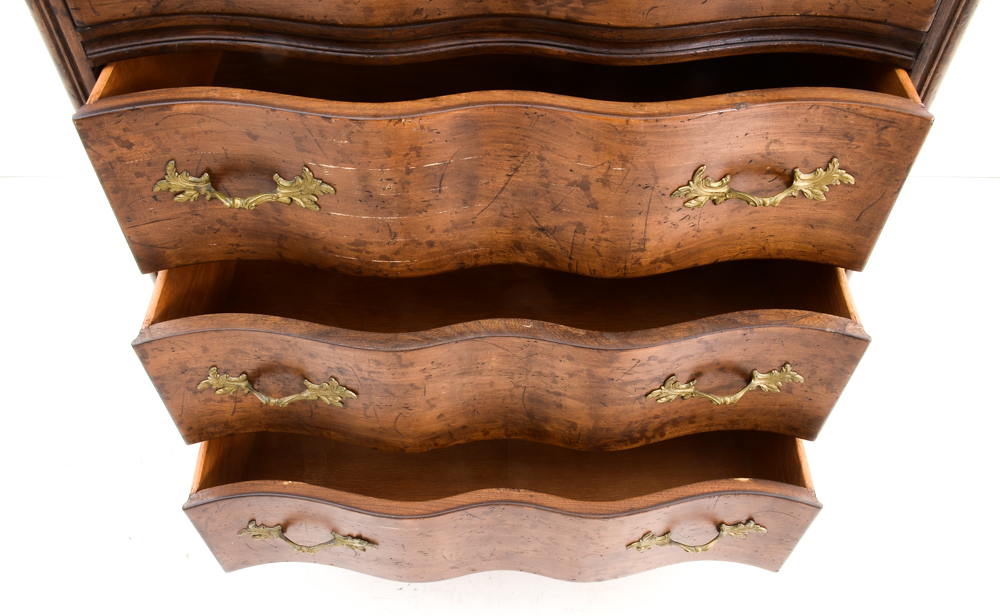 Serpentine Front Chest of Drawers