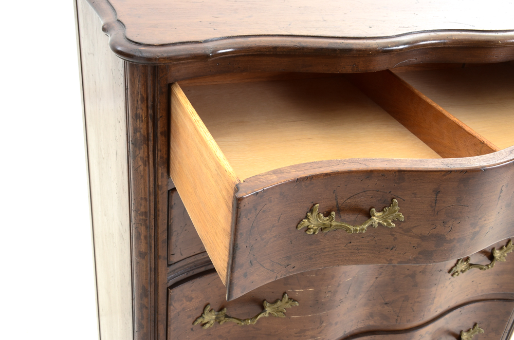 Serpentine Front Chest of Drawers