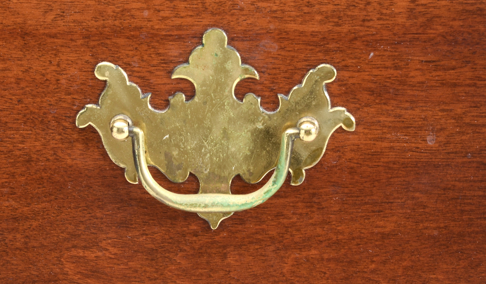 Chippendale Style Mahogany Chest on Chest by Whitney Furniture