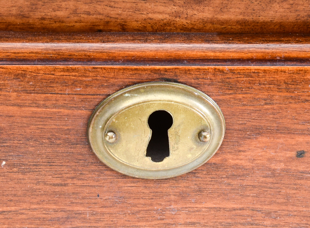 Chippendale Style Mahogany Chest on Chest by Whitney Furniture
