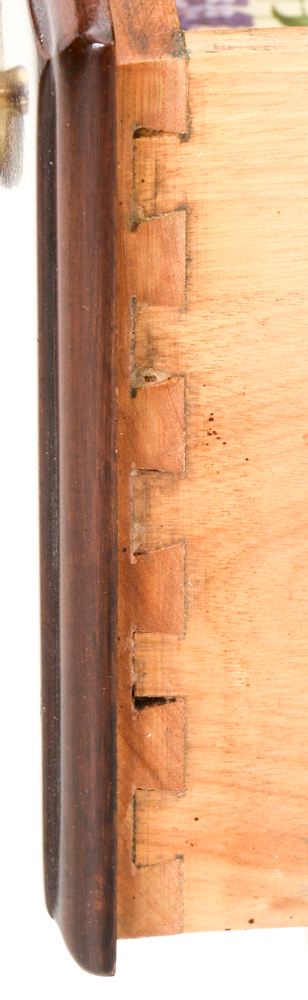 Chippendale Style Mahogany Chest on Chest by Whitney Furniture