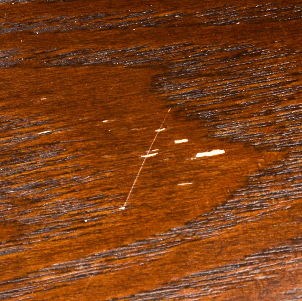 Walnut Finish Media Console