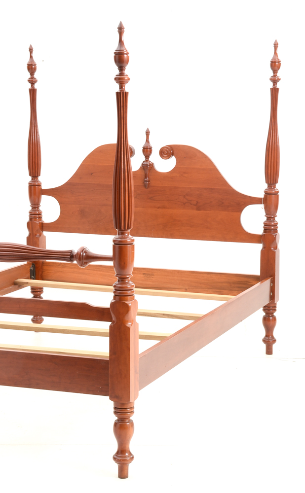 Cherry Wood Queen Bed