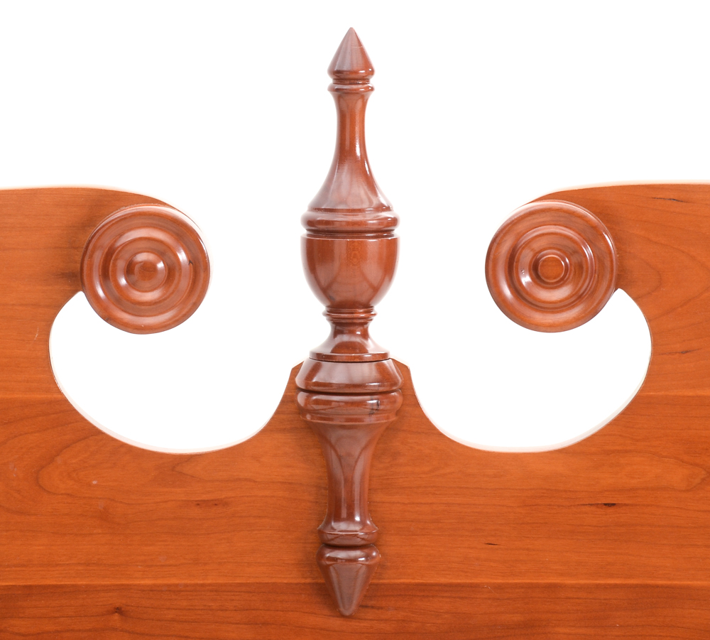 Cherry Wood Queen Bed