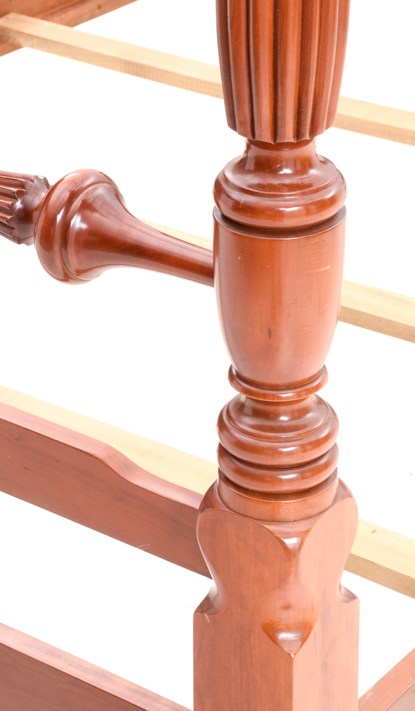 Cherry Wood Queen Bed