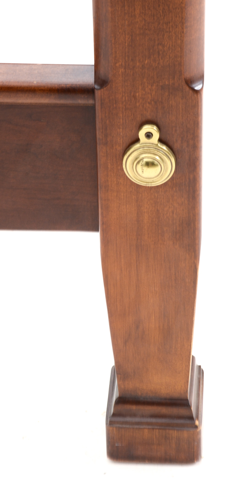 King Size Maple Rope Turned Poster Bed