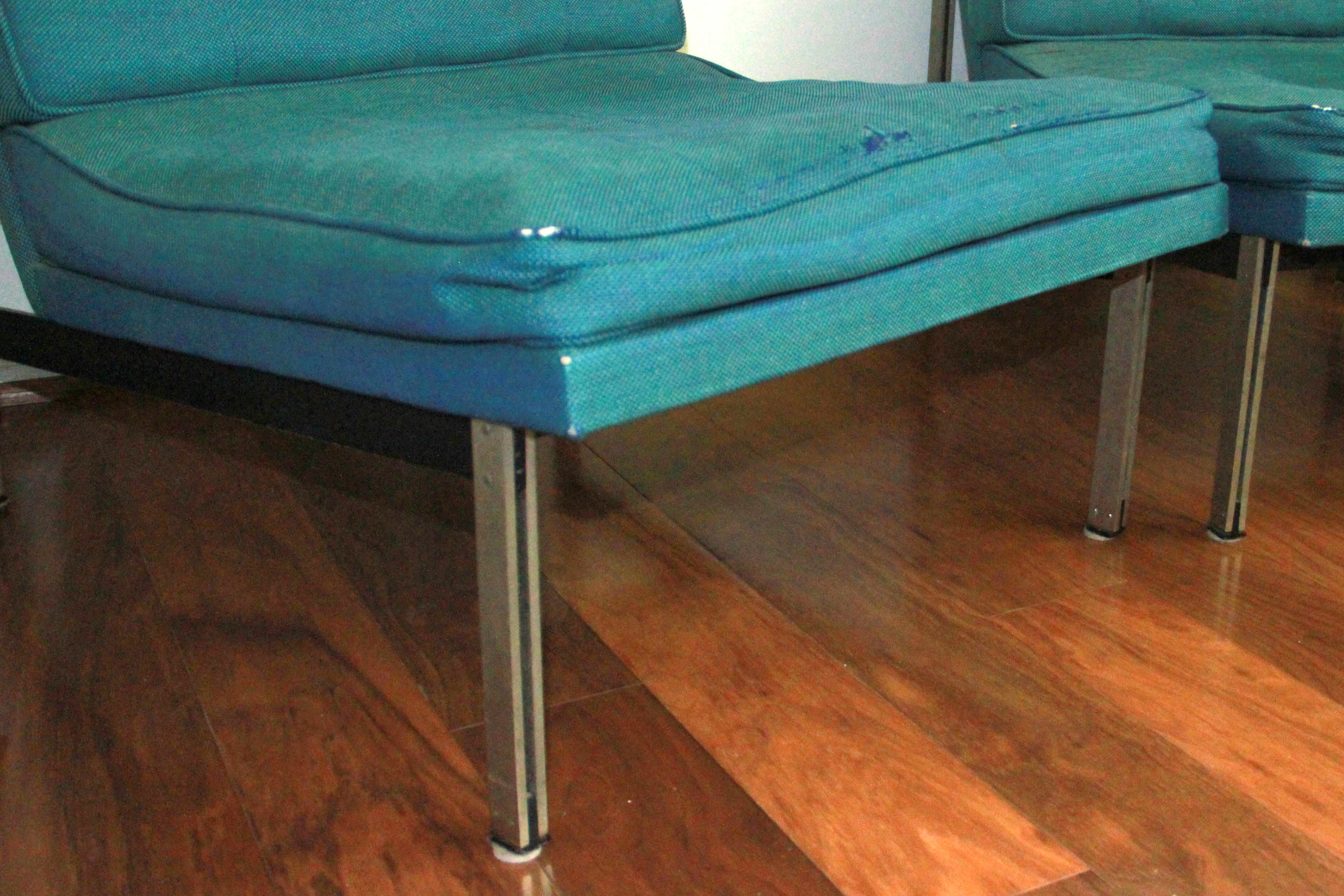 Mid Century Modern Parallel Bar Lounge Chairs