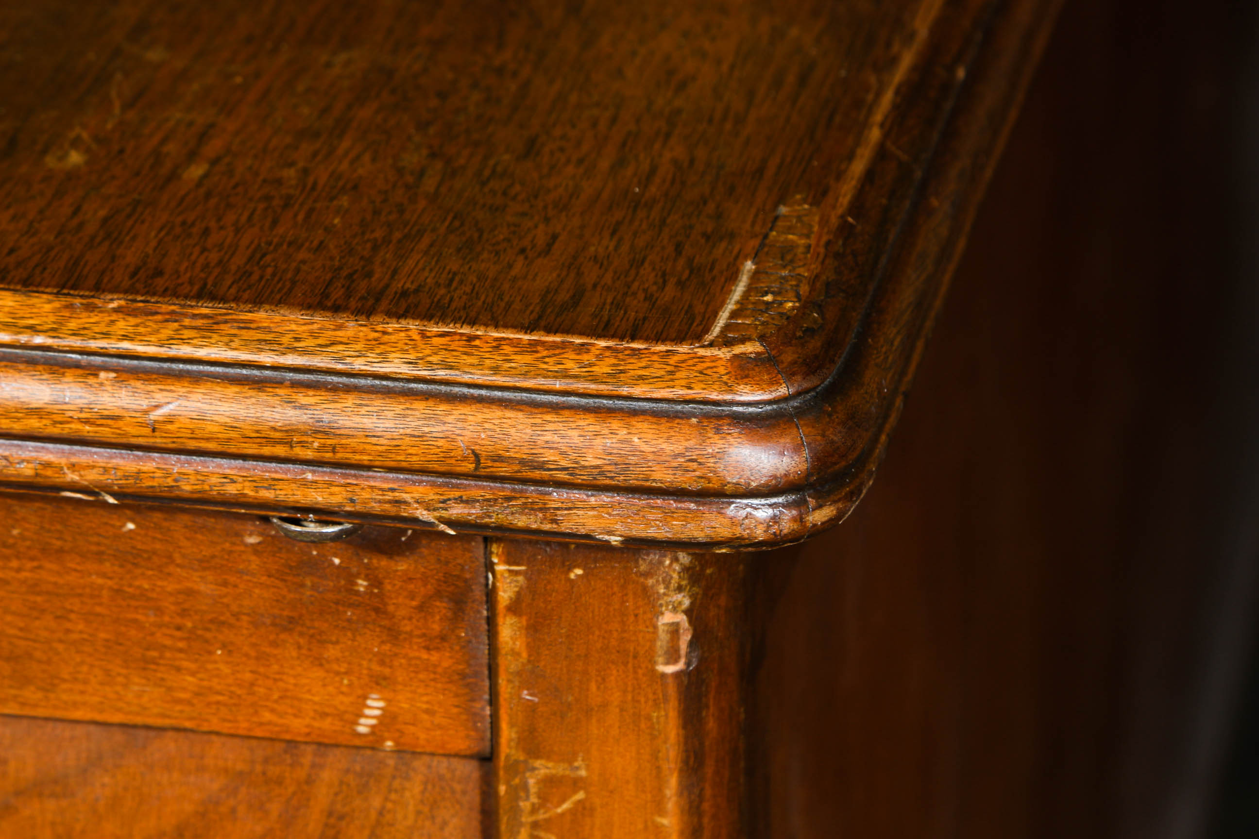 Vintage Double Pedestal Desk