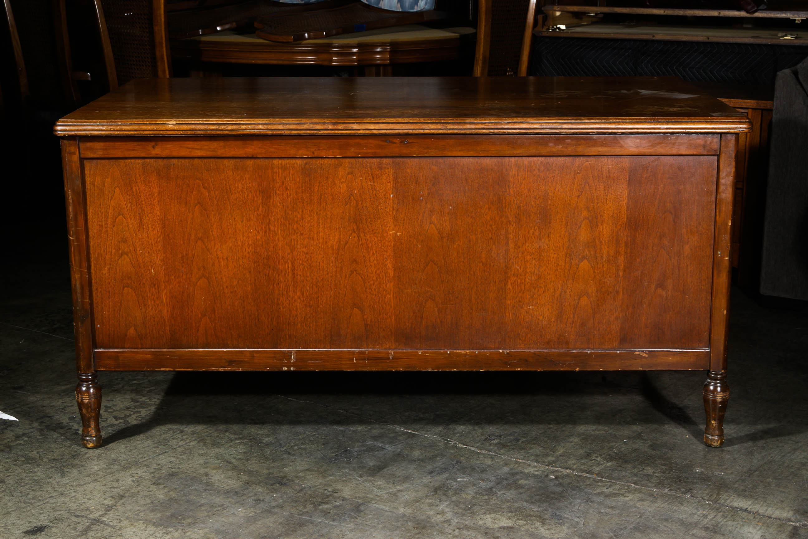 Vintage Double Pedestal Desk