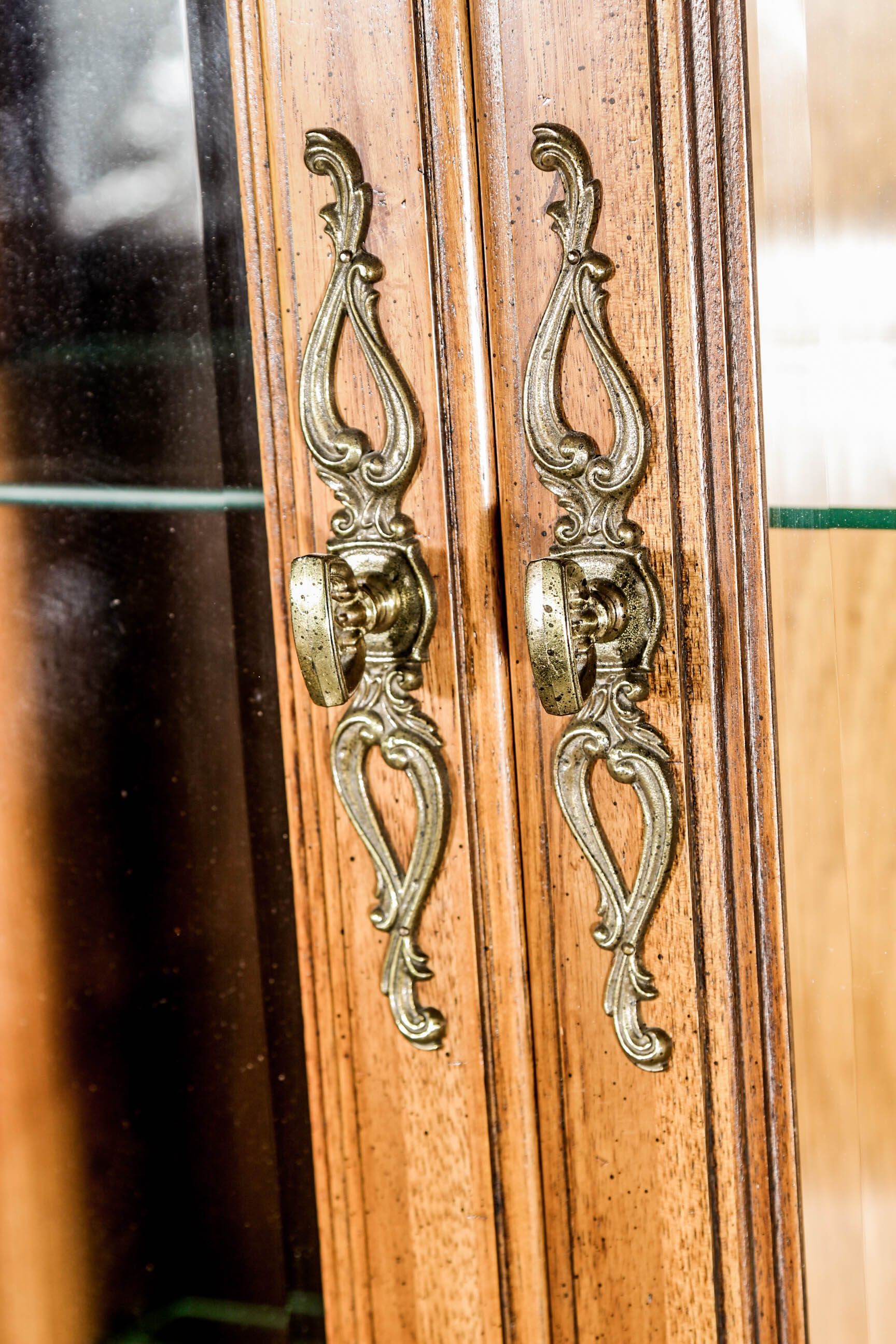 Provincial Style China Cabinet by Thomasville