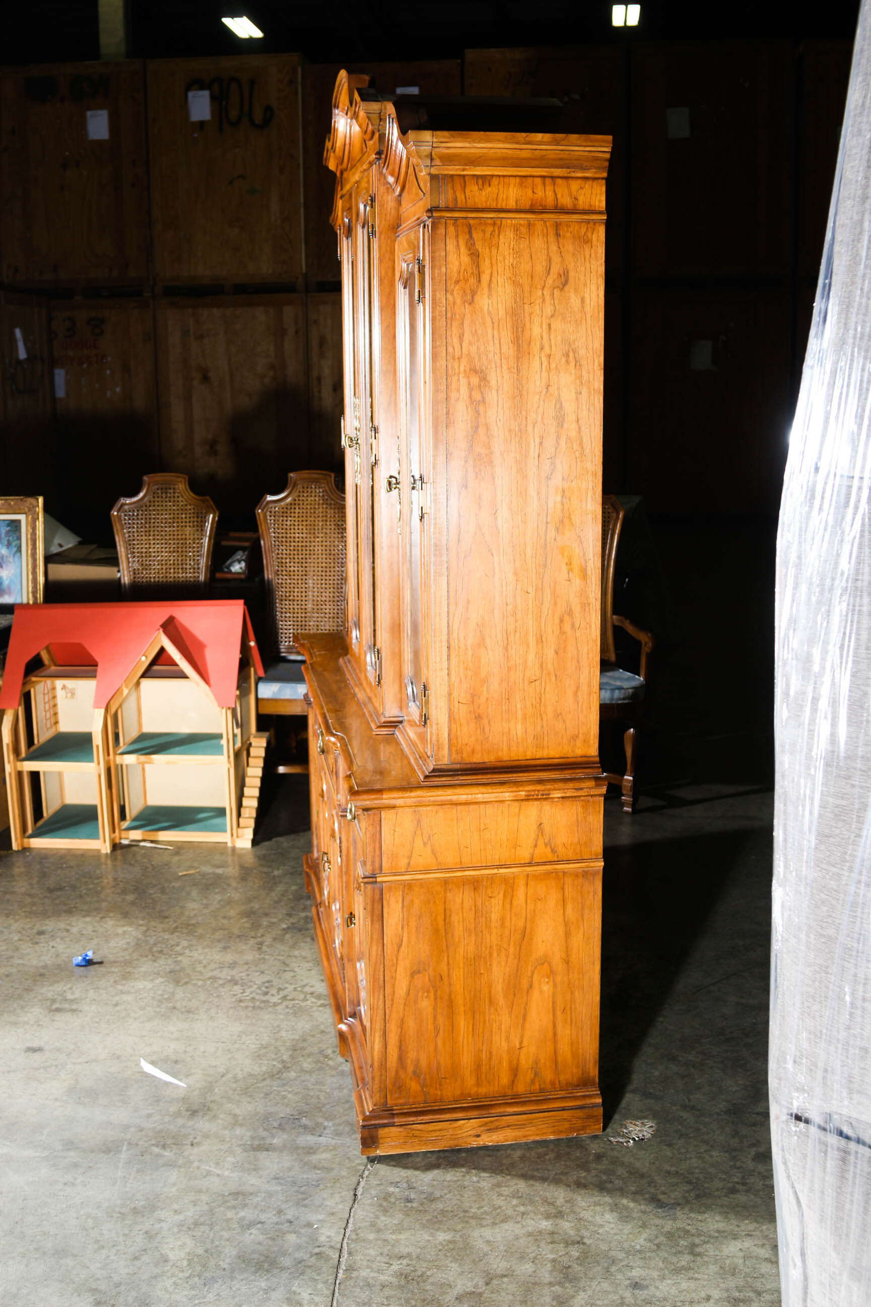 Provincial Style China Cabinet by Thomasville