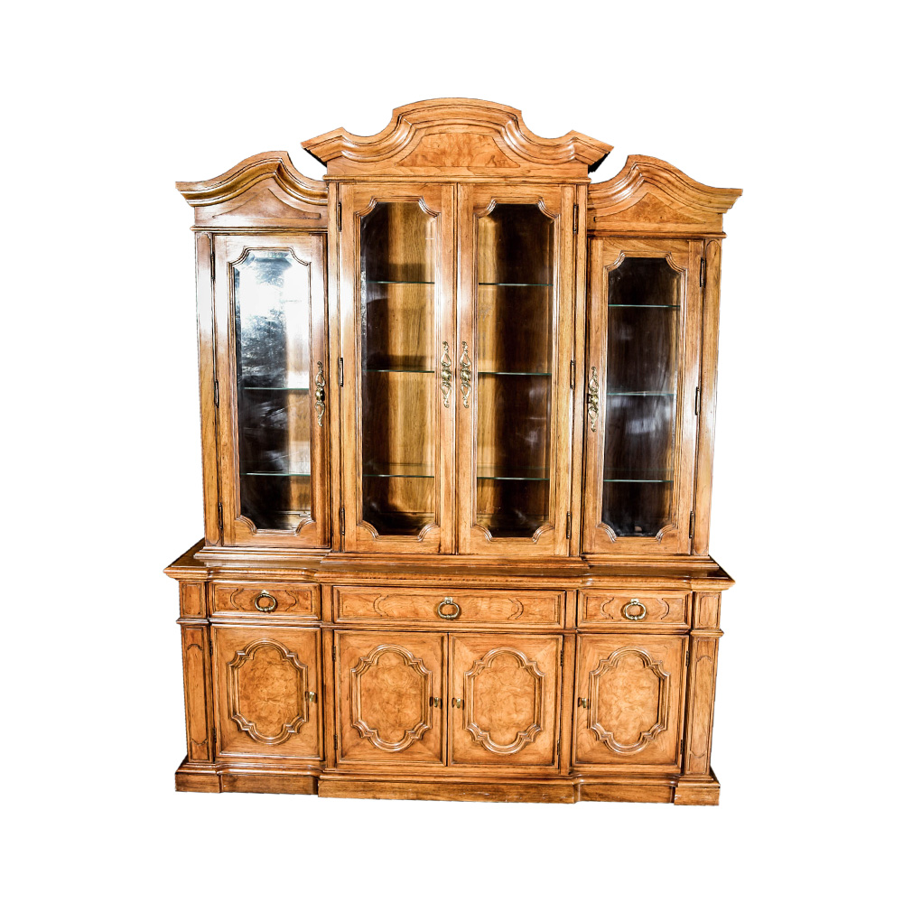 Provincial Style China Cabinet by Thomasville