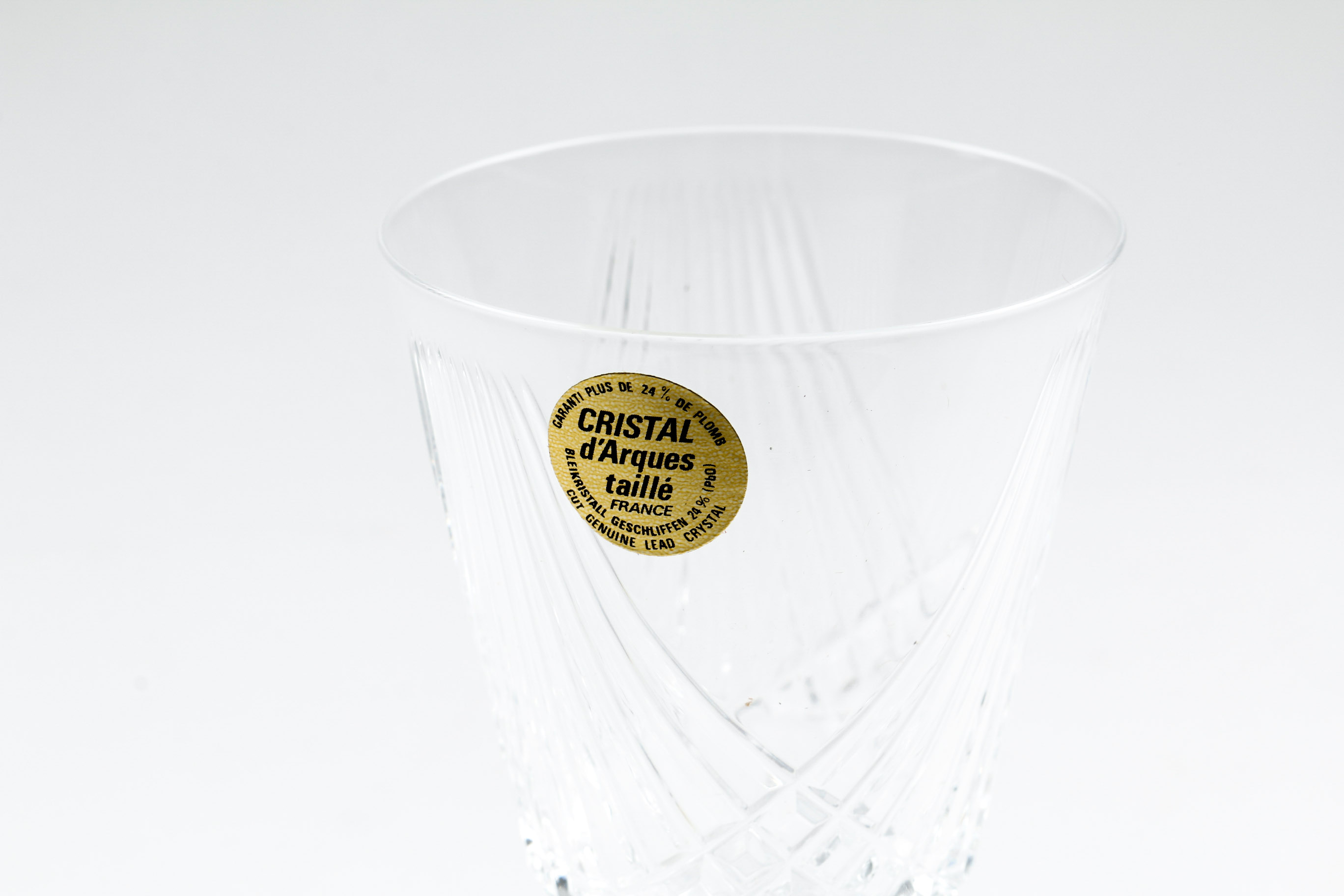 Set of Crystal Cristal d'Arques Glasses