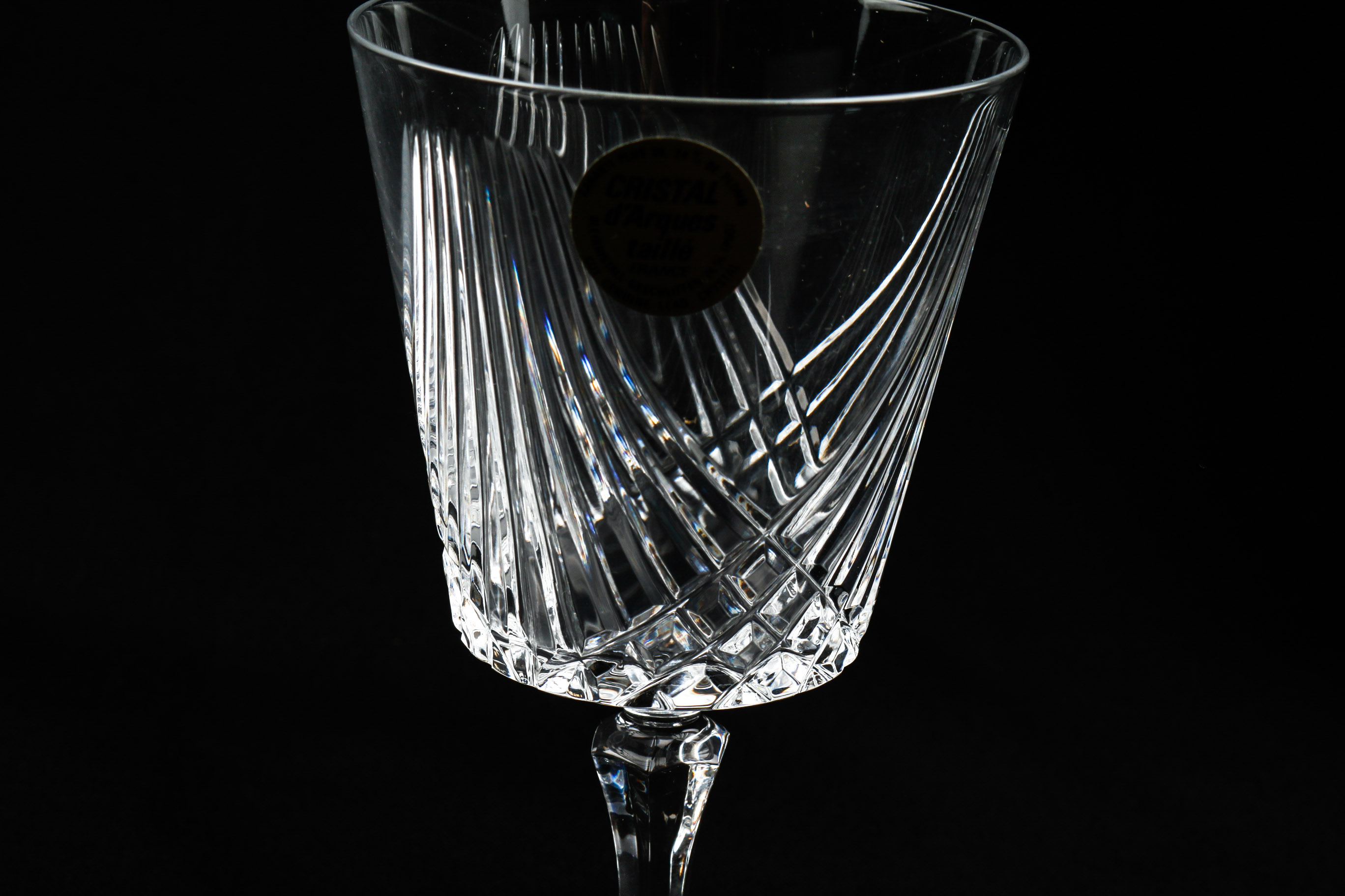 Set of Crystal Cristal d'Arques Glasses