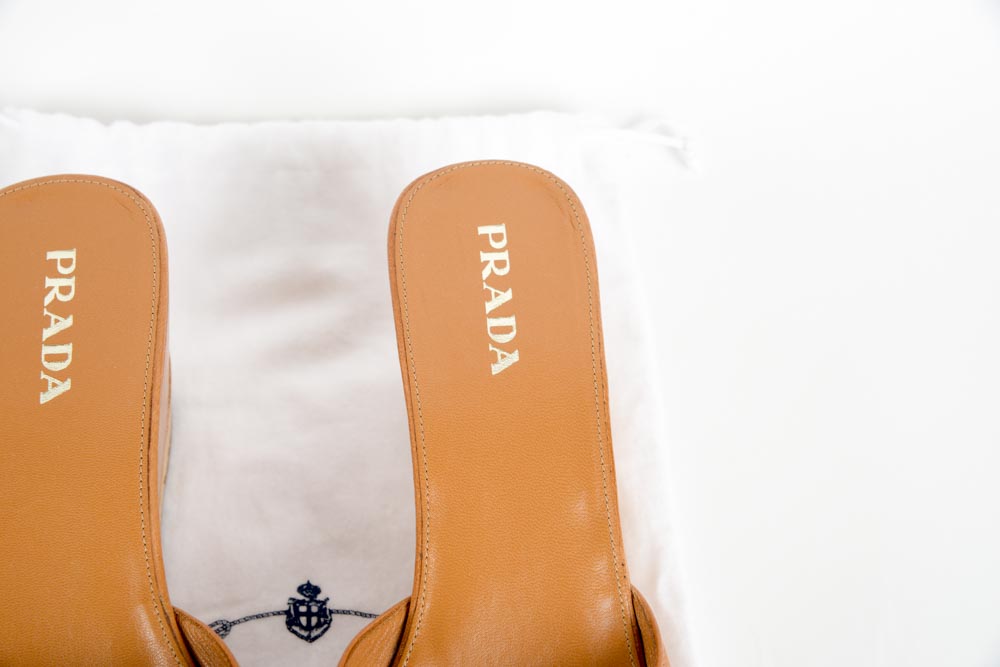 Prada Sandals With Dust Bags