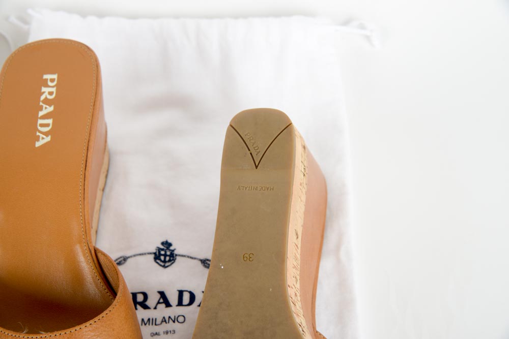 Prada Sandals With Dust Bags