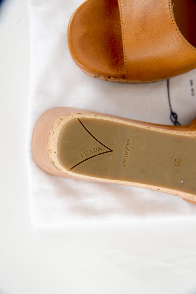 Prada Sandals With Dust Bags