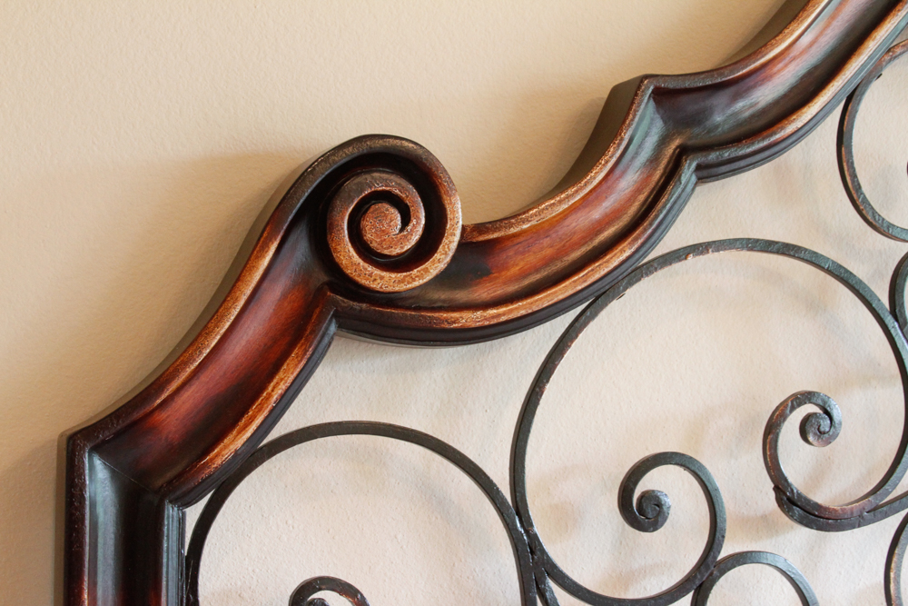 King Size Wrought Iron Bed Frame