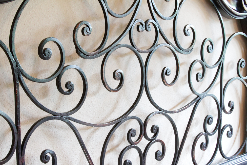 King Size Wrought Iron Bed Frame