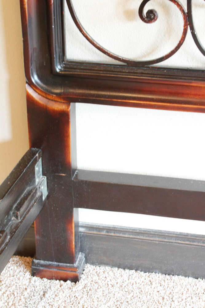 King Size Wrought Iron Bed Frame