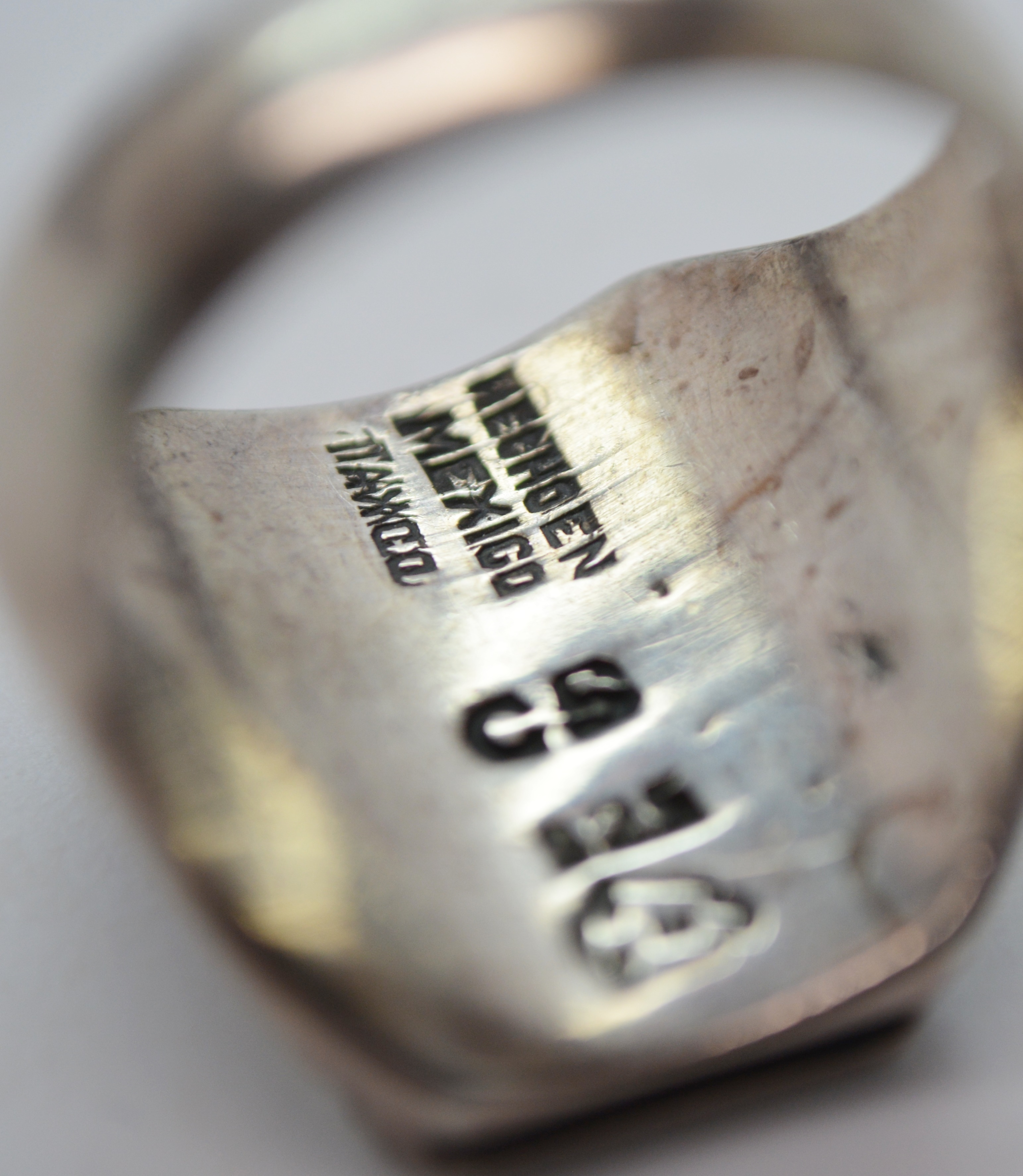 Four Sterling Silver Rings