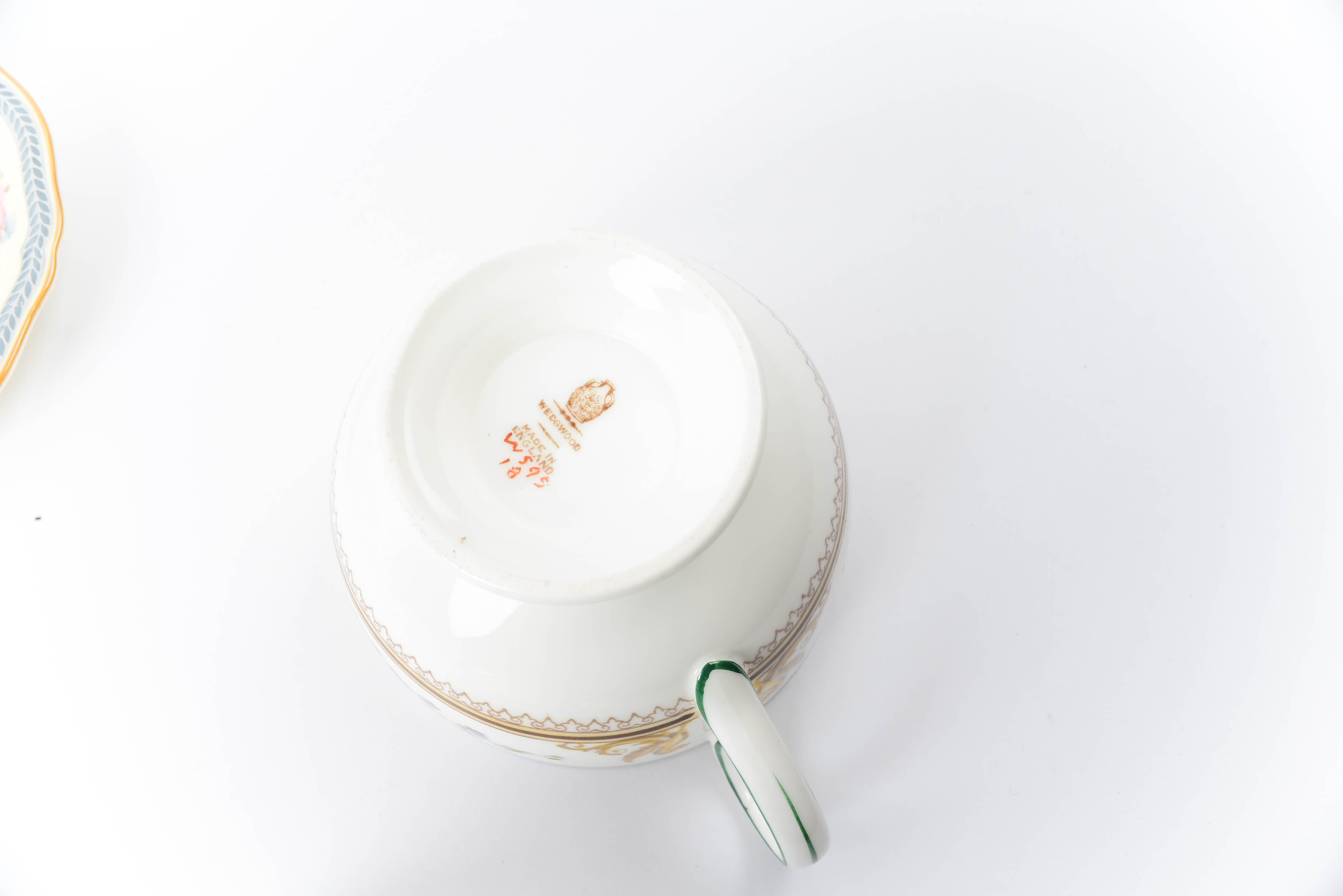 Collection of Floral Motif Teacup and Saucer Sets