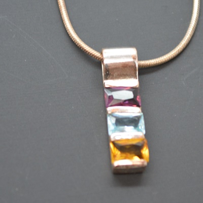 Three Sterling Silver Necklaces