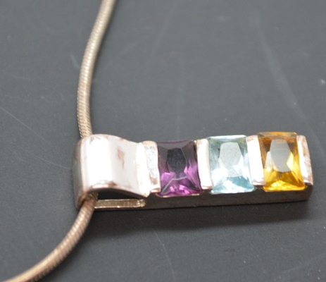 Three Sterling Silver Necklaces