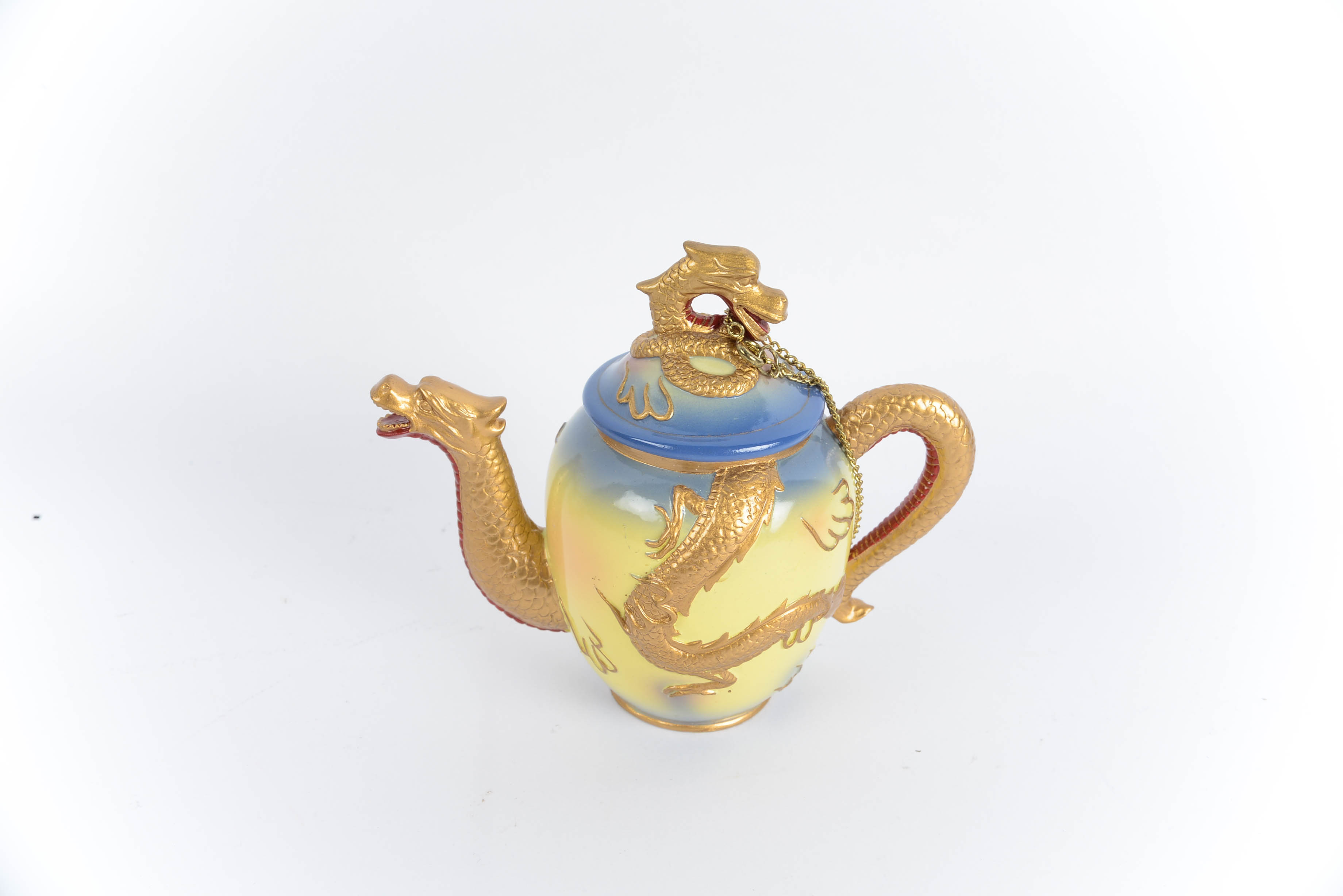 Collection of Nini Hand-Painted Miniature Teapots