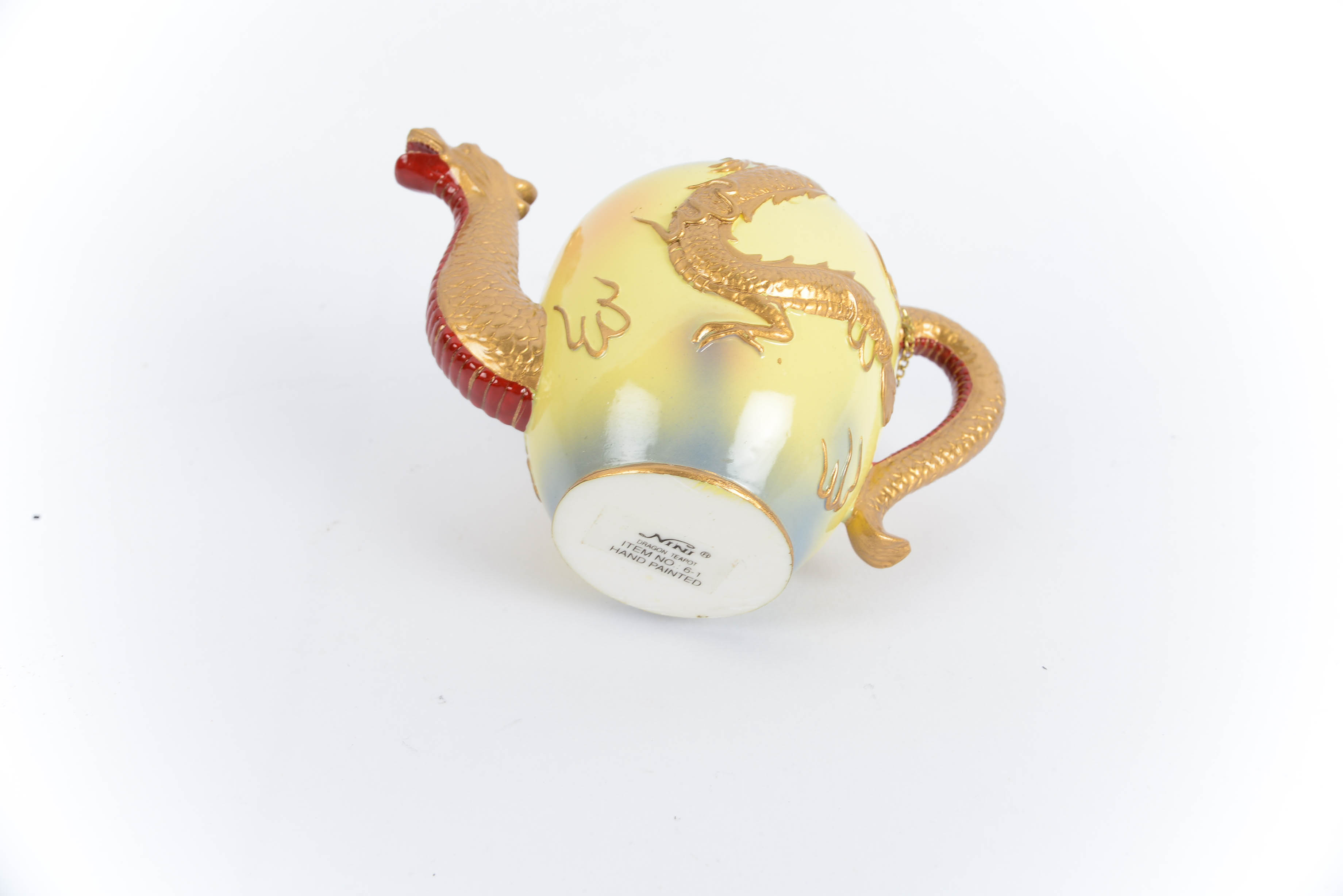 Collection of Nini Hand-Painted Miniature Teapots