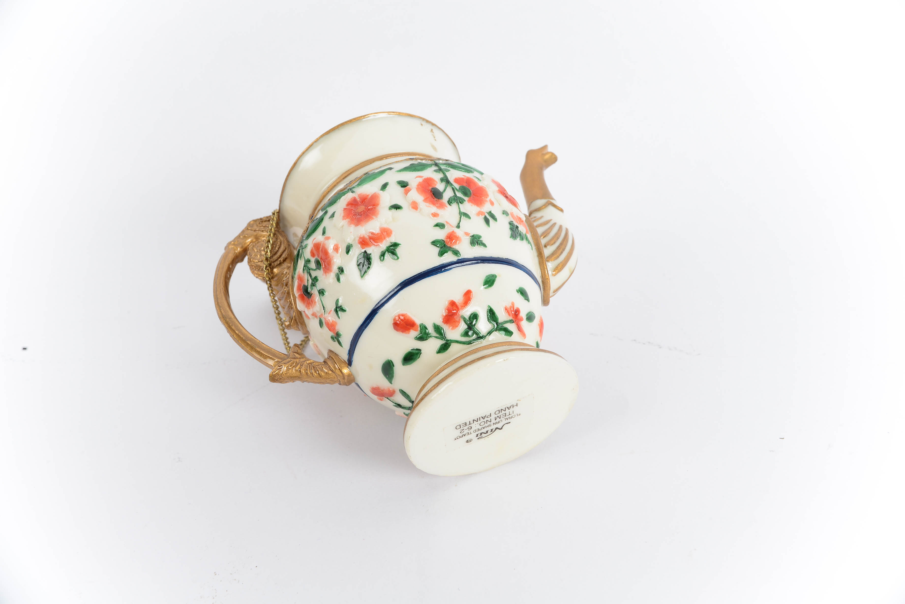 Collection of Nini Hand-Painted Miniature Teapots