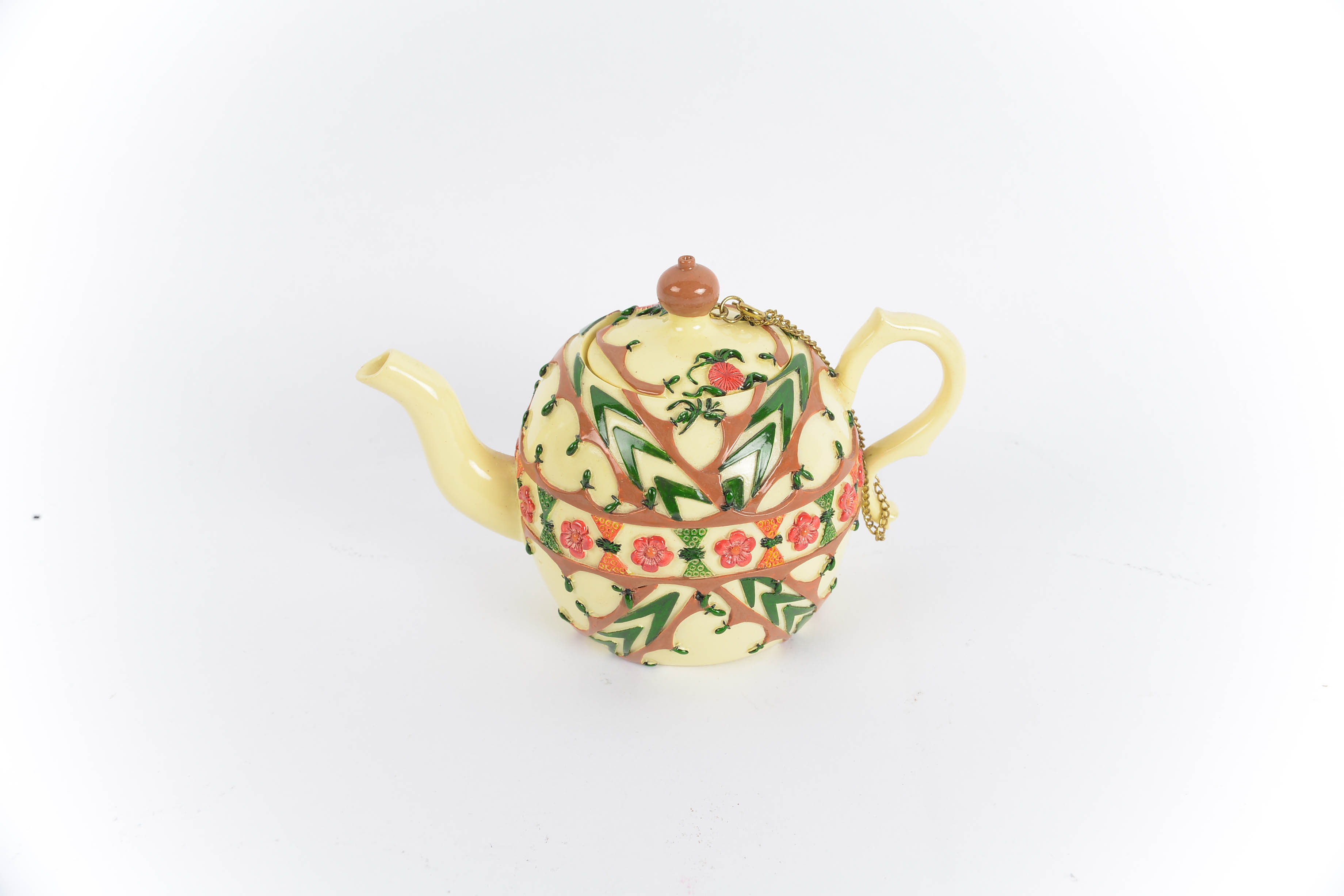 Collection of Nini Hand-Painted Miniature Teapots