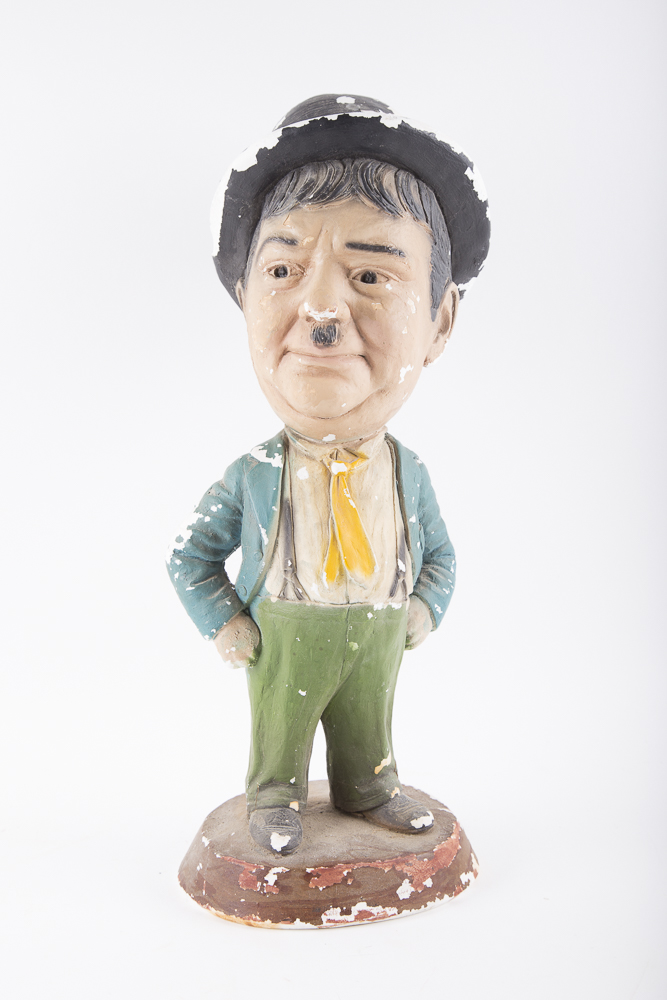 Vintage Oliver Hardy Statue