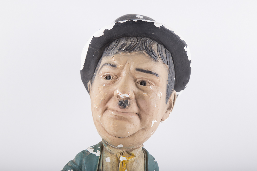 Vintage Oliver Hardy Statue