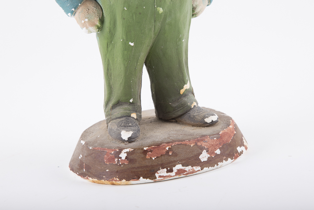 Vintage Oliver Hardy Statue