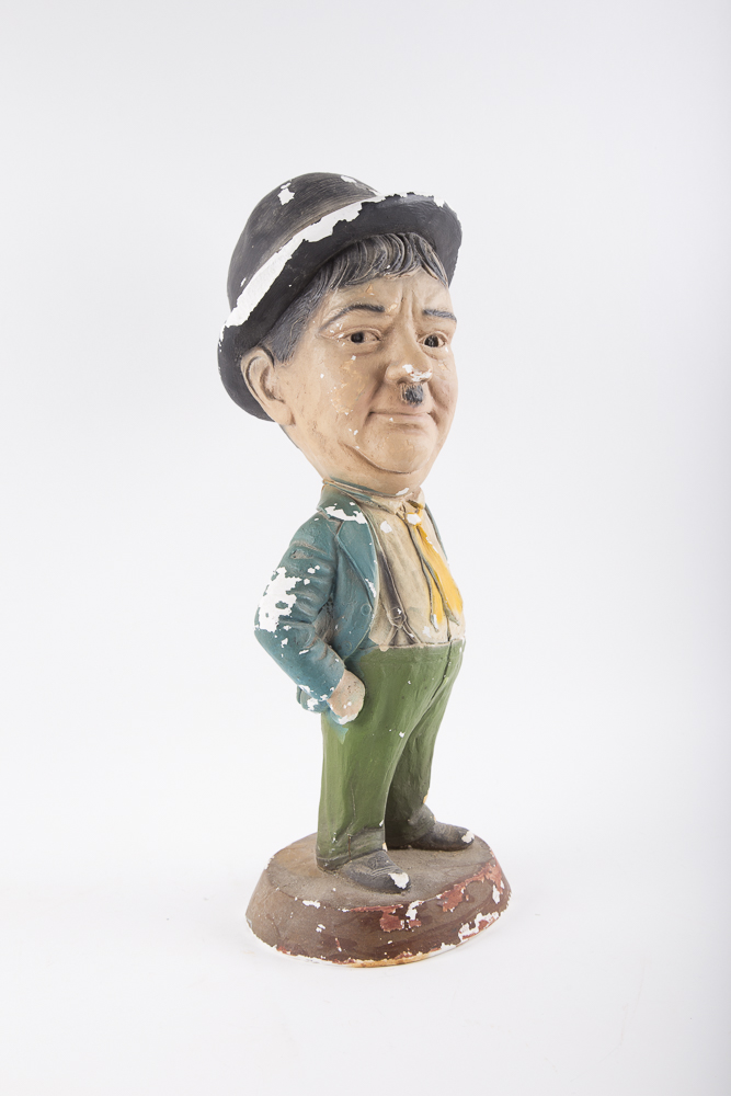 Vintage Oliver Hardy Statue