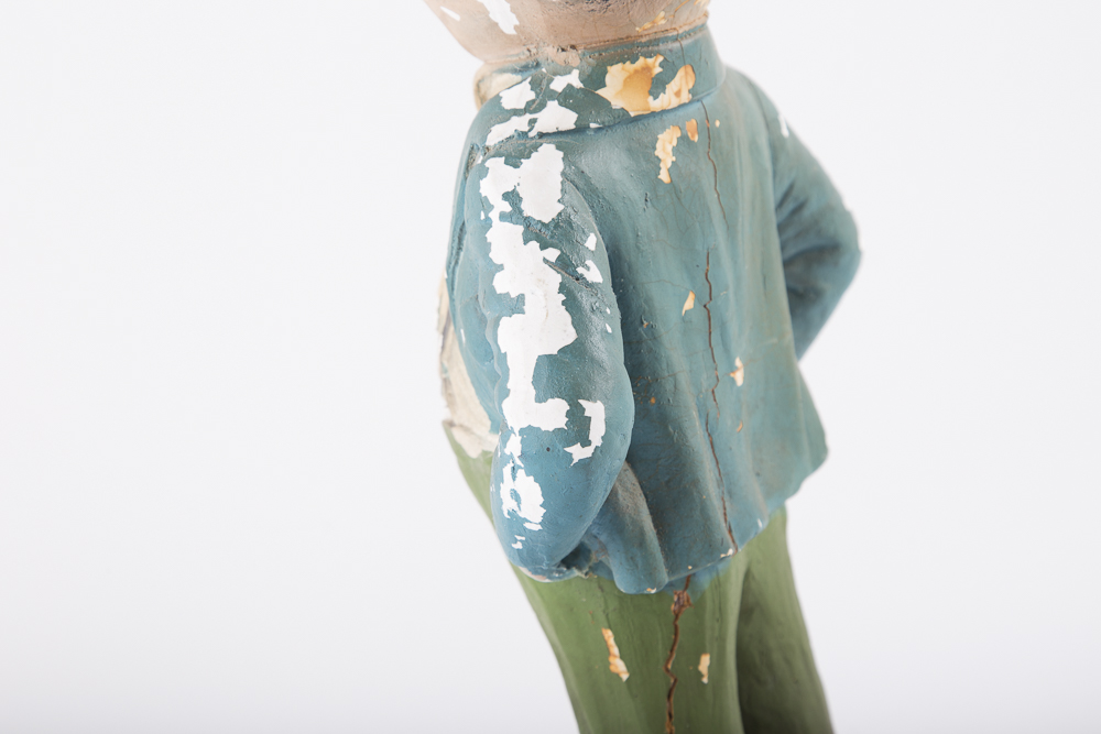 Vintage Oliver Hardy Statue