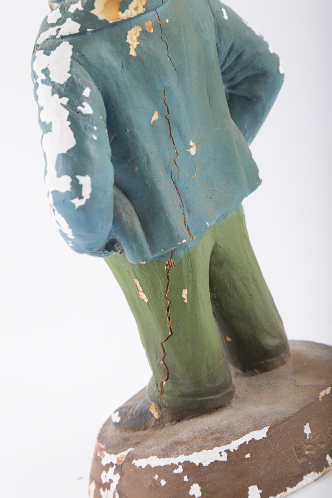 Vintage Oliver Hardy Statue