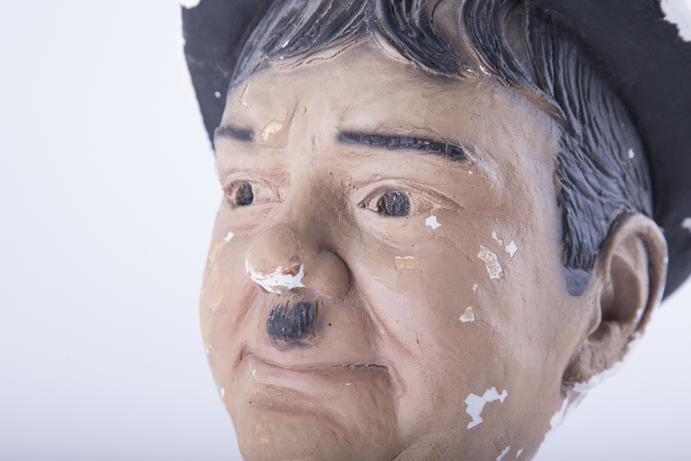 Vintage Oliver Hardy Statue