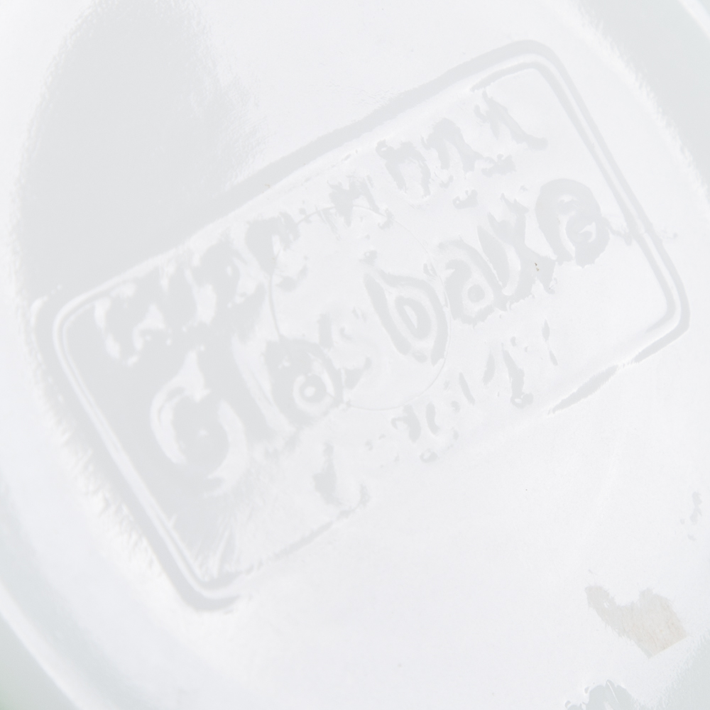 Vintage Glasbake "Walker's Honey Whip" Lidded Jars