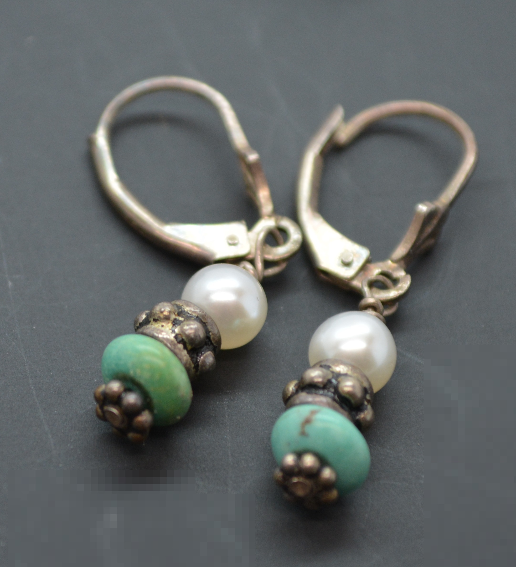 Sterling Silver Dangle Pierced Earrings and Screw Back Clip-On Earrings