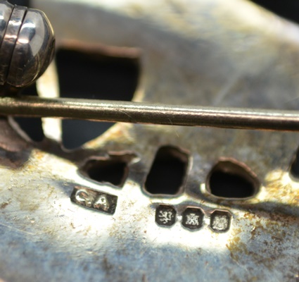 Three Scottish Sterling Silver Brooches