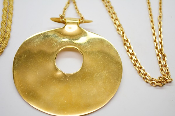 Collection of Gold Tone Jewelry