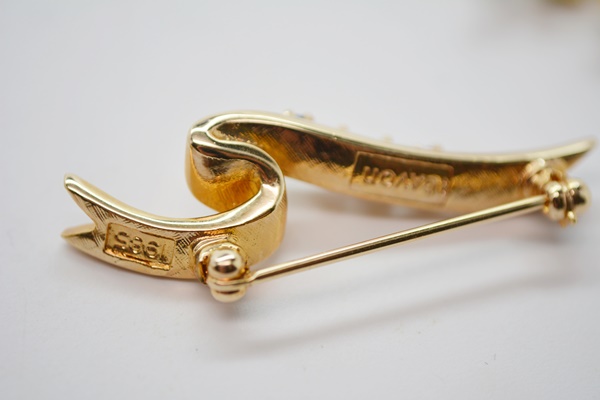 Collection of Gold Tone Jewelry