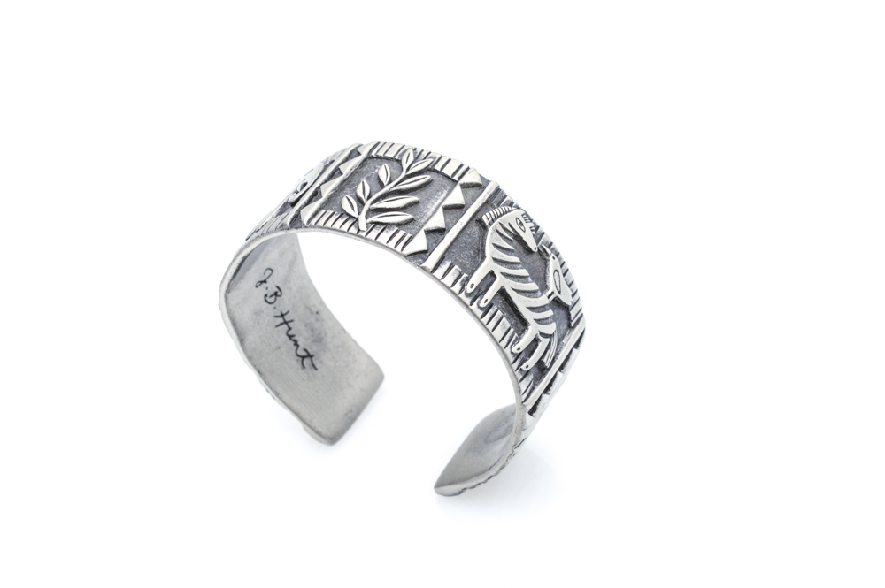J.B. Hunt Sterling Silver Jungle Bracelet