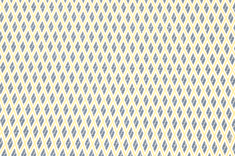 Upholstered Wicker Chair with Ottoman