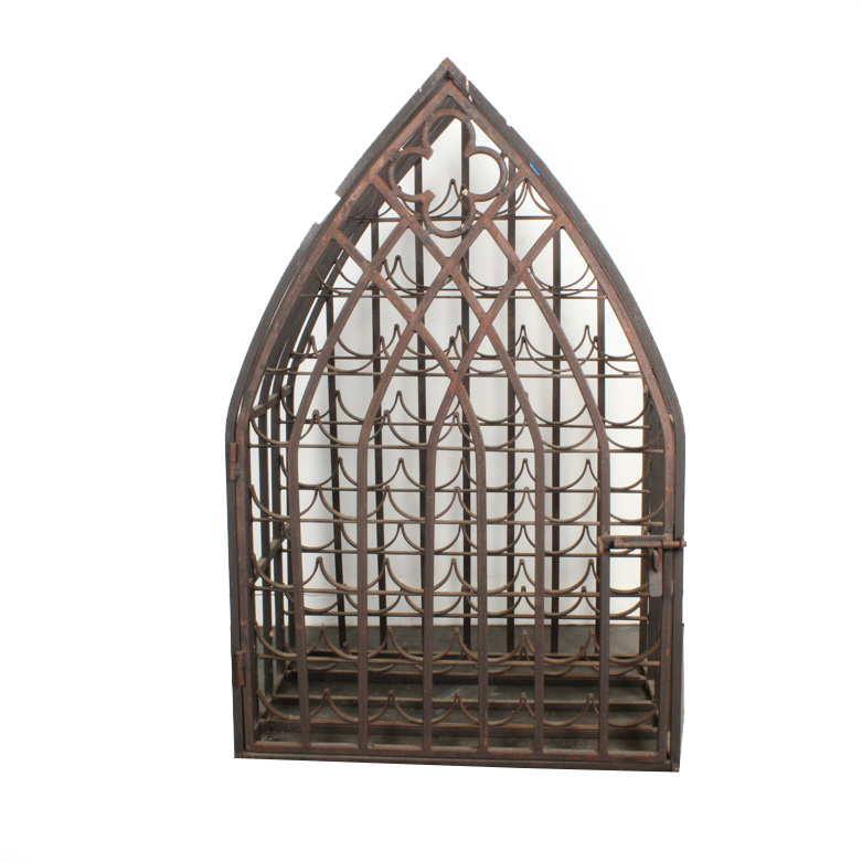 Iron Gothic Style Wine Rack